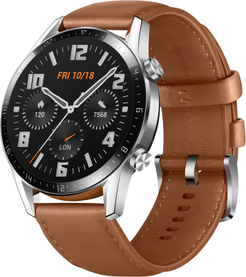 Умные часы HUAWEI Watch GT 2 46mm, темно-коричневые